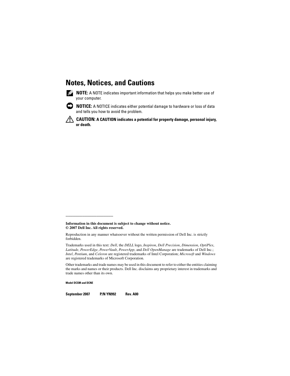 Dell OptiPlex 330 (Late 2007) User Manual | Page 2 / 490
