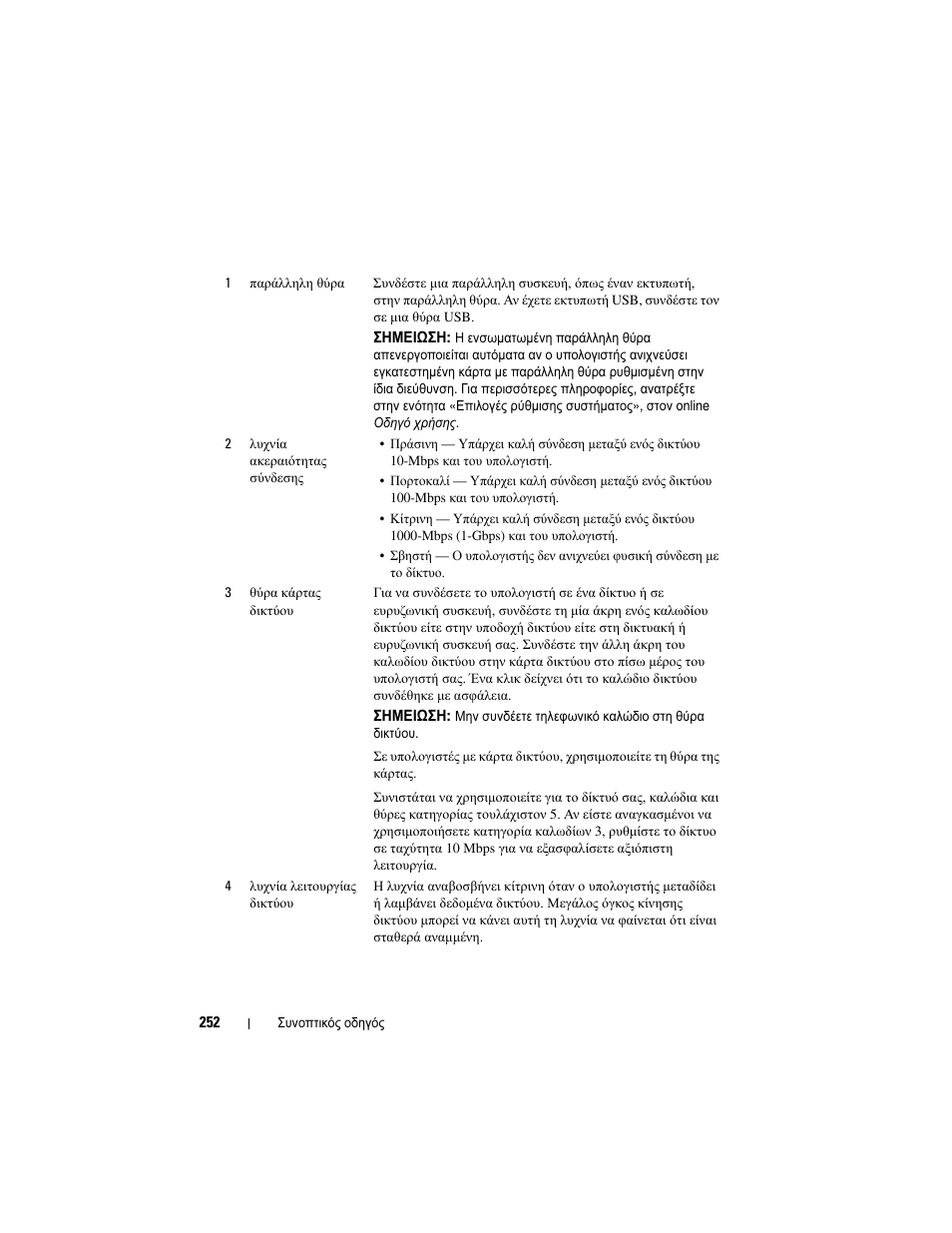Dell OptiPlex 330 (Late 2007) User Manual | Page 252 / 490