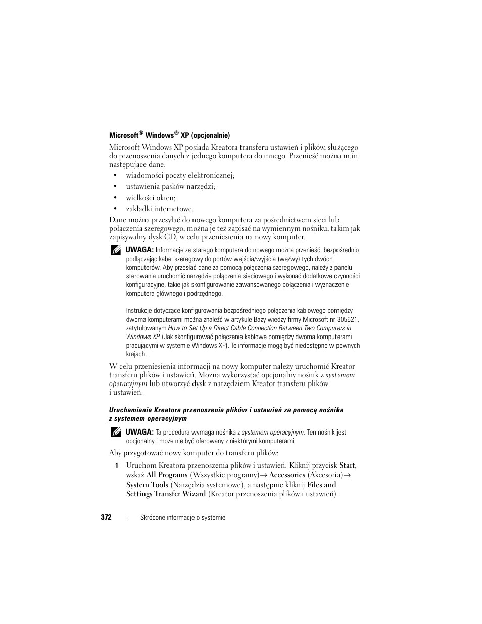 Dell OptiPlex 330 (Late 2007) User Manual | Page 372 / 490
