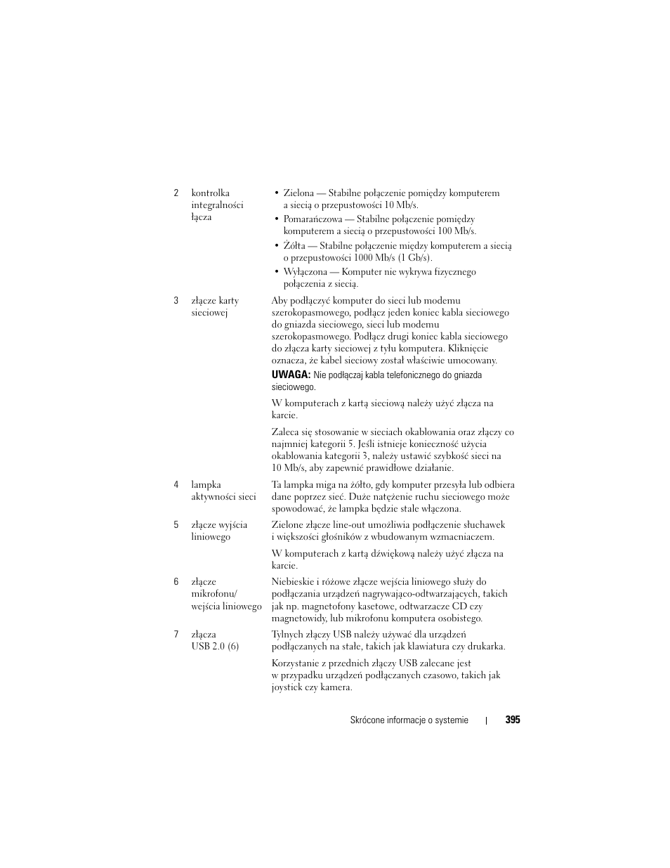 Dell OptiPlex 330 (Late 2007) User Manual | Page 395 / 490