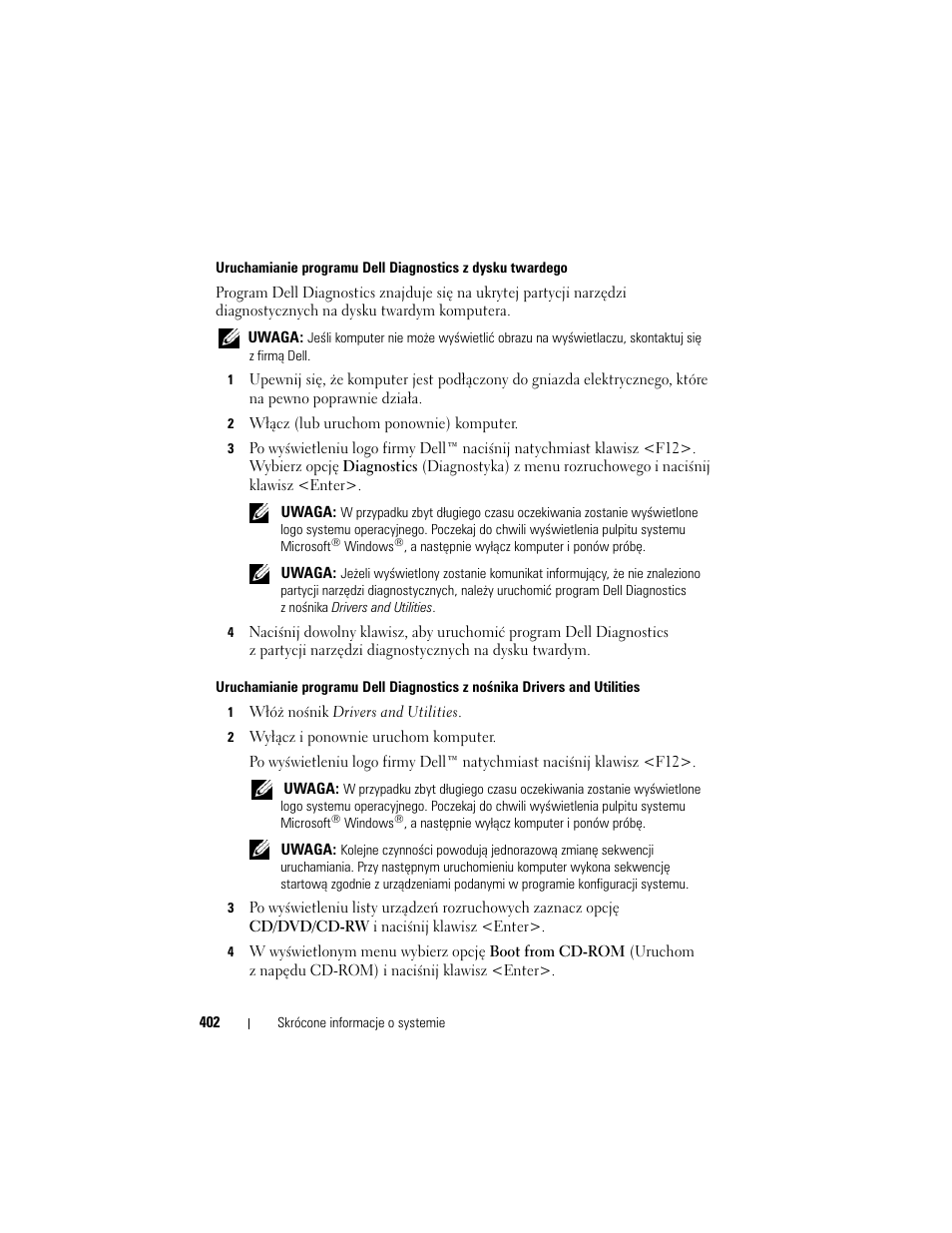 Dell OptiPlex 330 (Late 2007) User Manual | Page 402 / 490