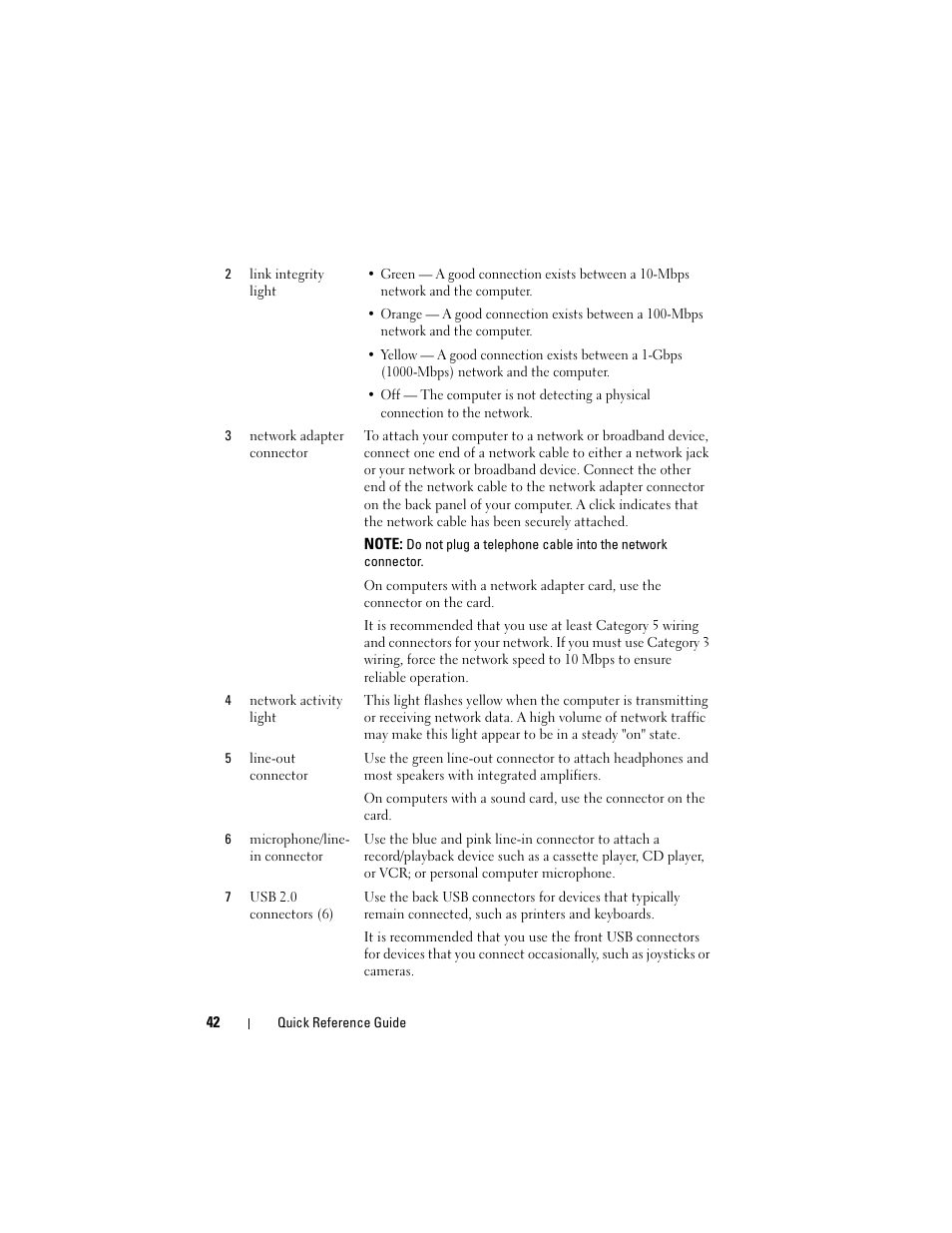 Dell OptiPlex 330 (Late 2007) User Manual | Page 42 / 490
