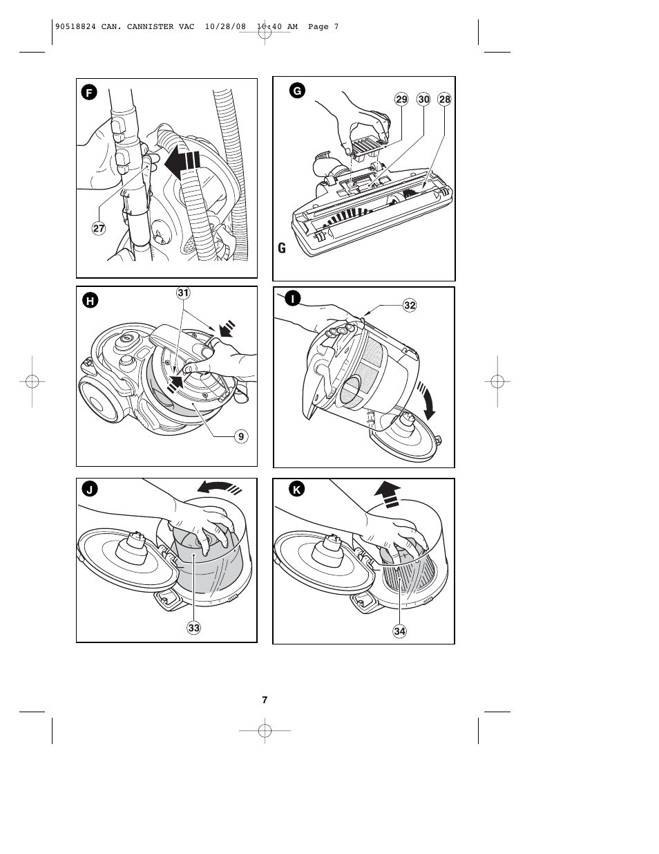 Black & Decker VN2200 User Manual | Page 7 / 36