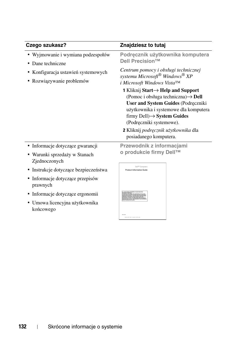 Dell Precision T7400 (Late 2007) User Manual | Page 132 / 320