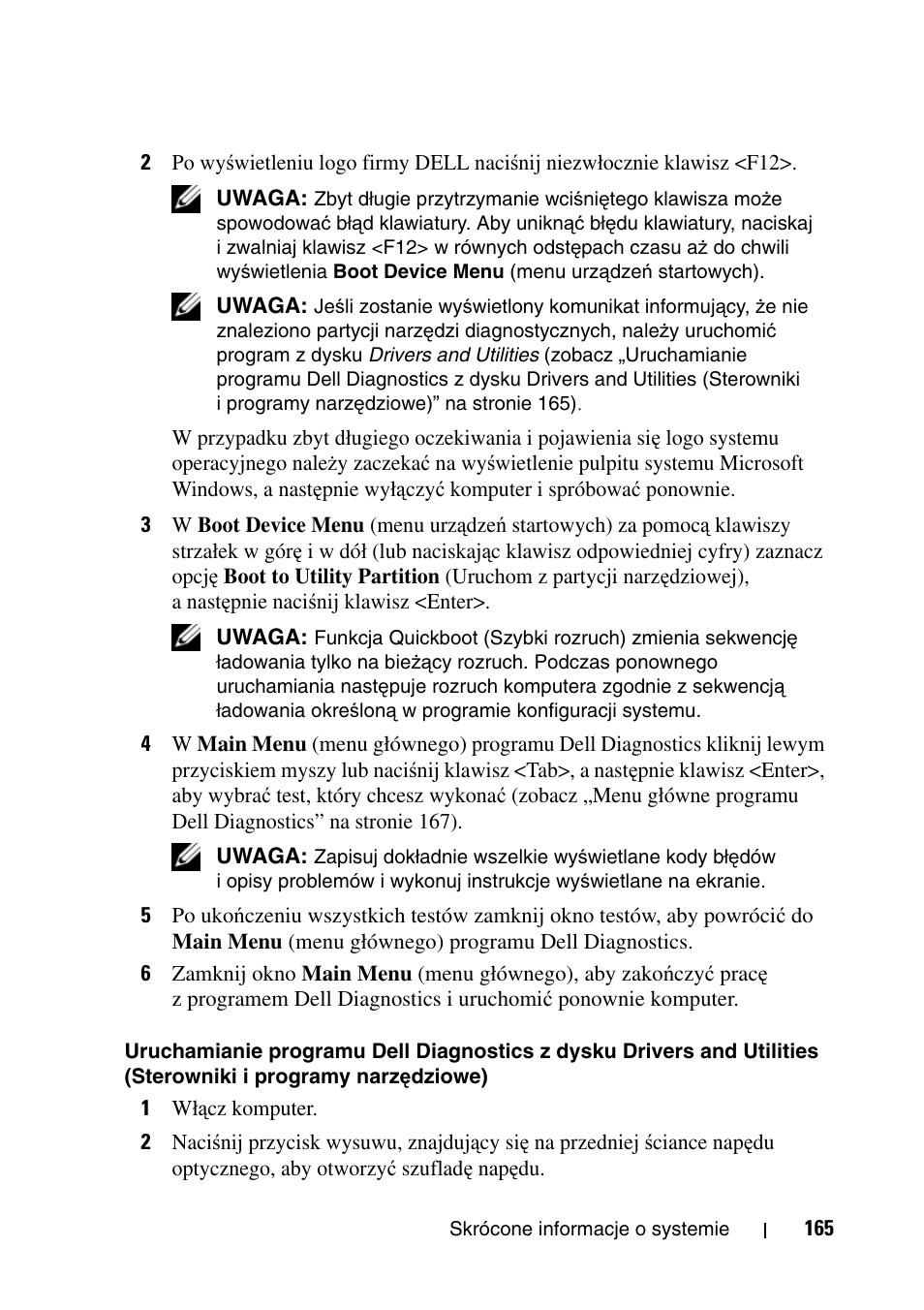 Dell Precision T7400 (Late 2007) User Manual | Page 165 / 320