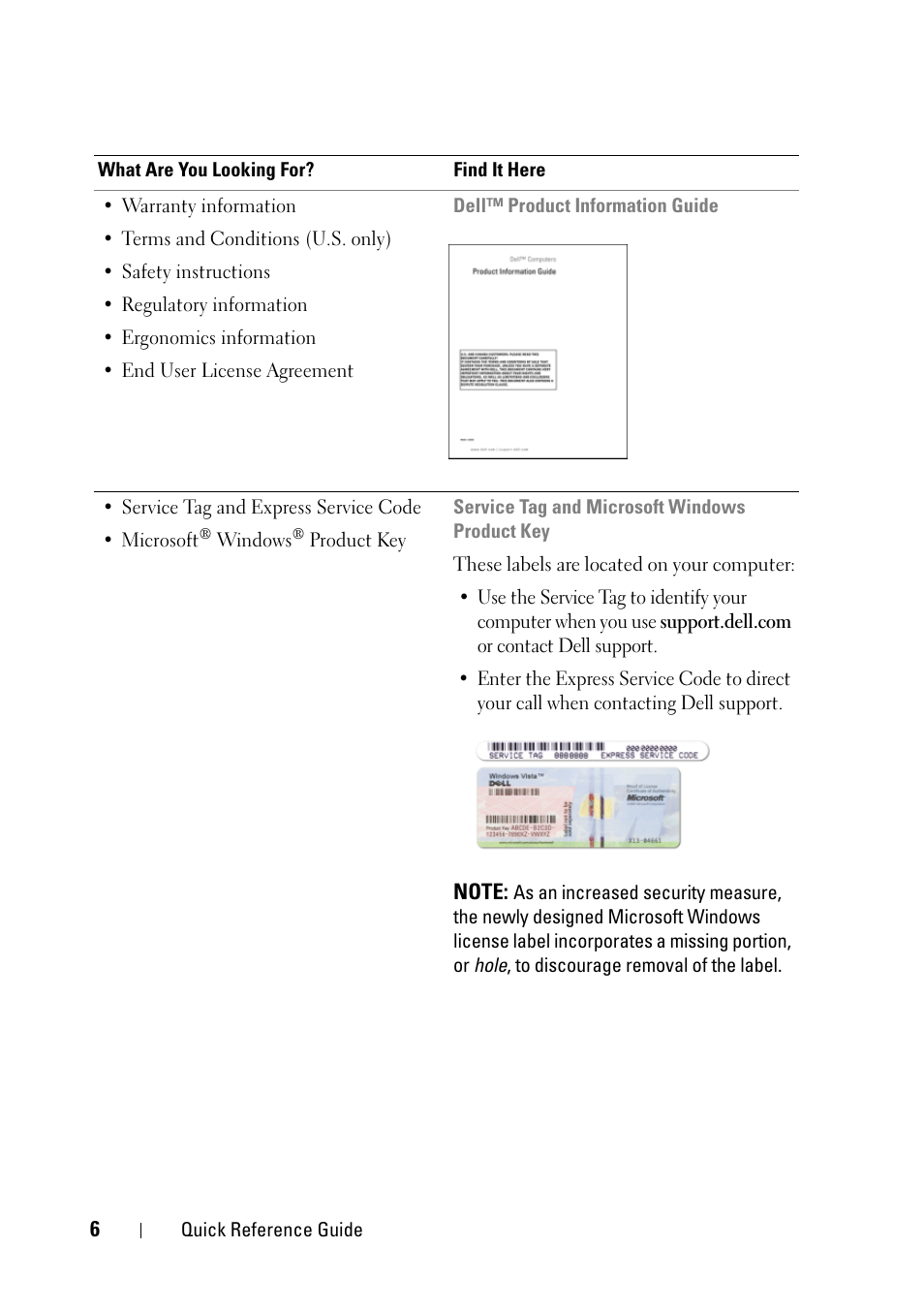 Dell Precision T7400 (Late 2007) User Manual | Page 6 / 320