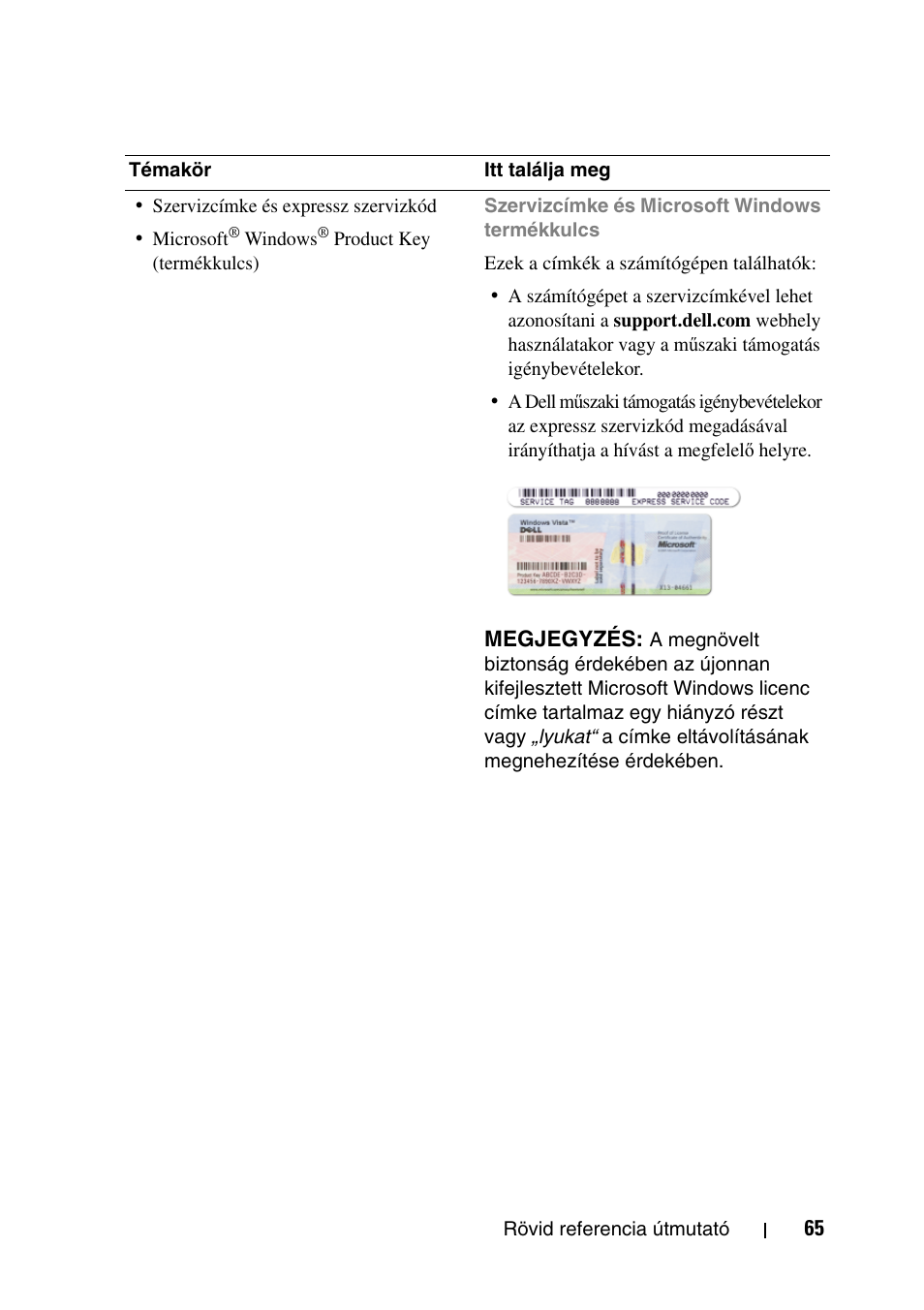 Dell Precision T7400 (Late 2007) User Manual | Page 65 / 320