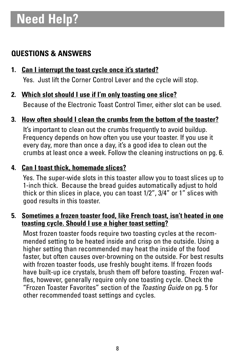 Need help | Black & Decker T271 User Manual | Page 8 / 12