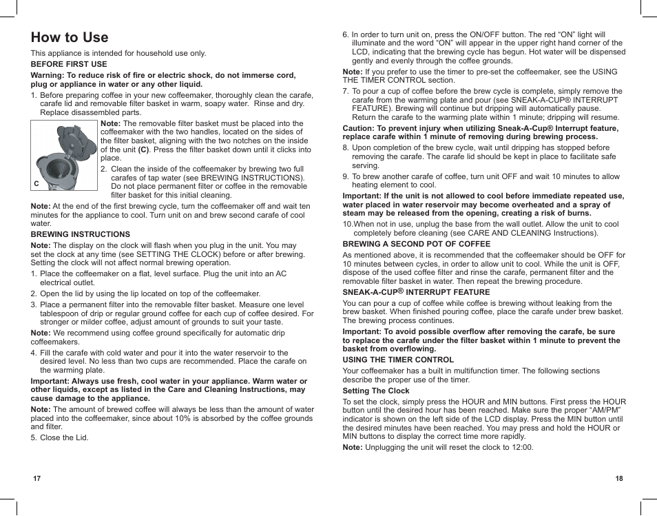 How to use | Black & Decker DCM901BKT User Manual | Page 10 / 15
