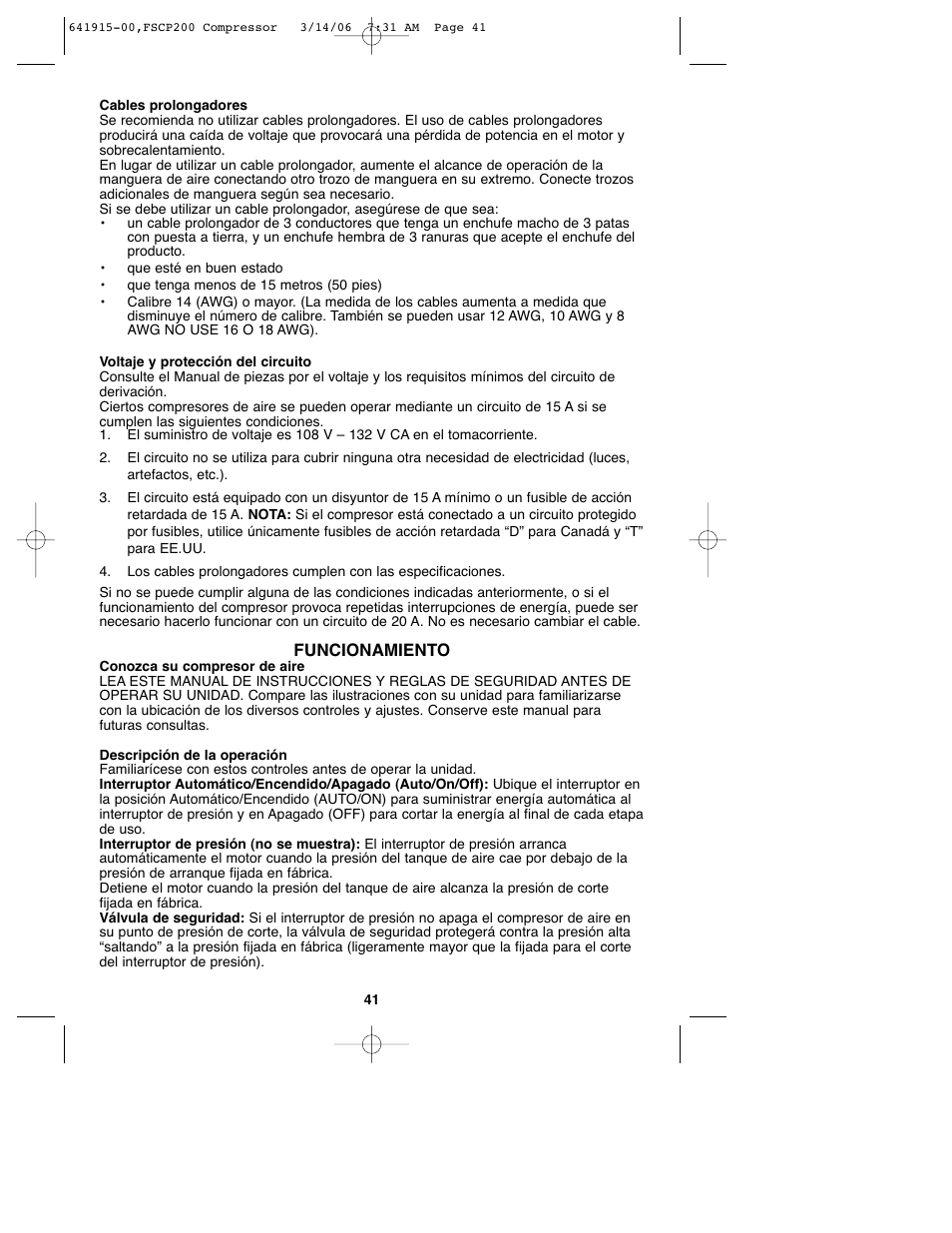 Black & Decker 641915-00 User Manual | Page 41 / 51