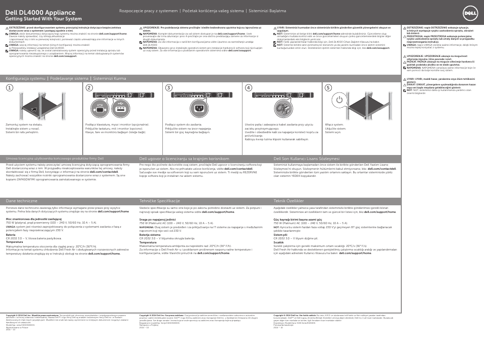 Dell dl4000 appliance | Dell DL4000 User Manual | Page 2 / 2