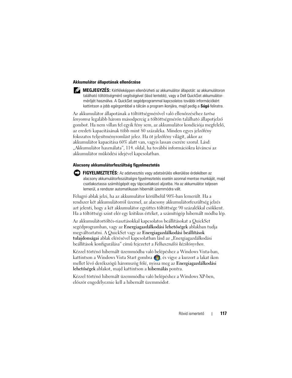 Dell Latitude XT (Late 2007) User Manual | Page 117 / 200