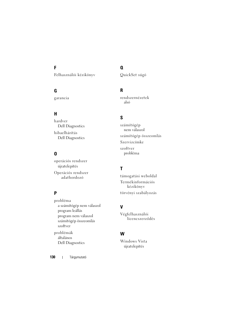 Dell Latitude XT (Late 2007) User Manual | Page 130 / 200