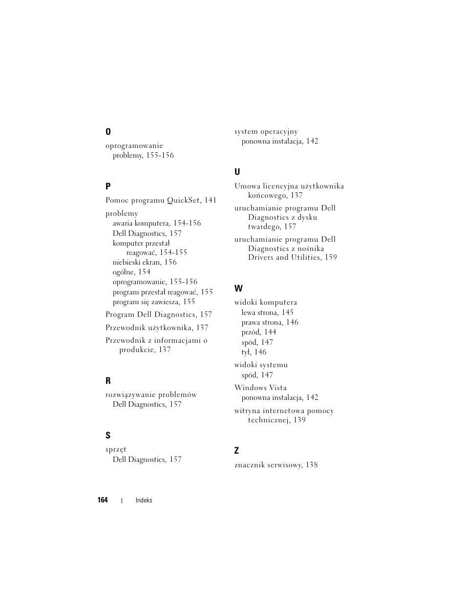 Dell Latitude XT (Late 2007) User Manual | Page 164 / 200