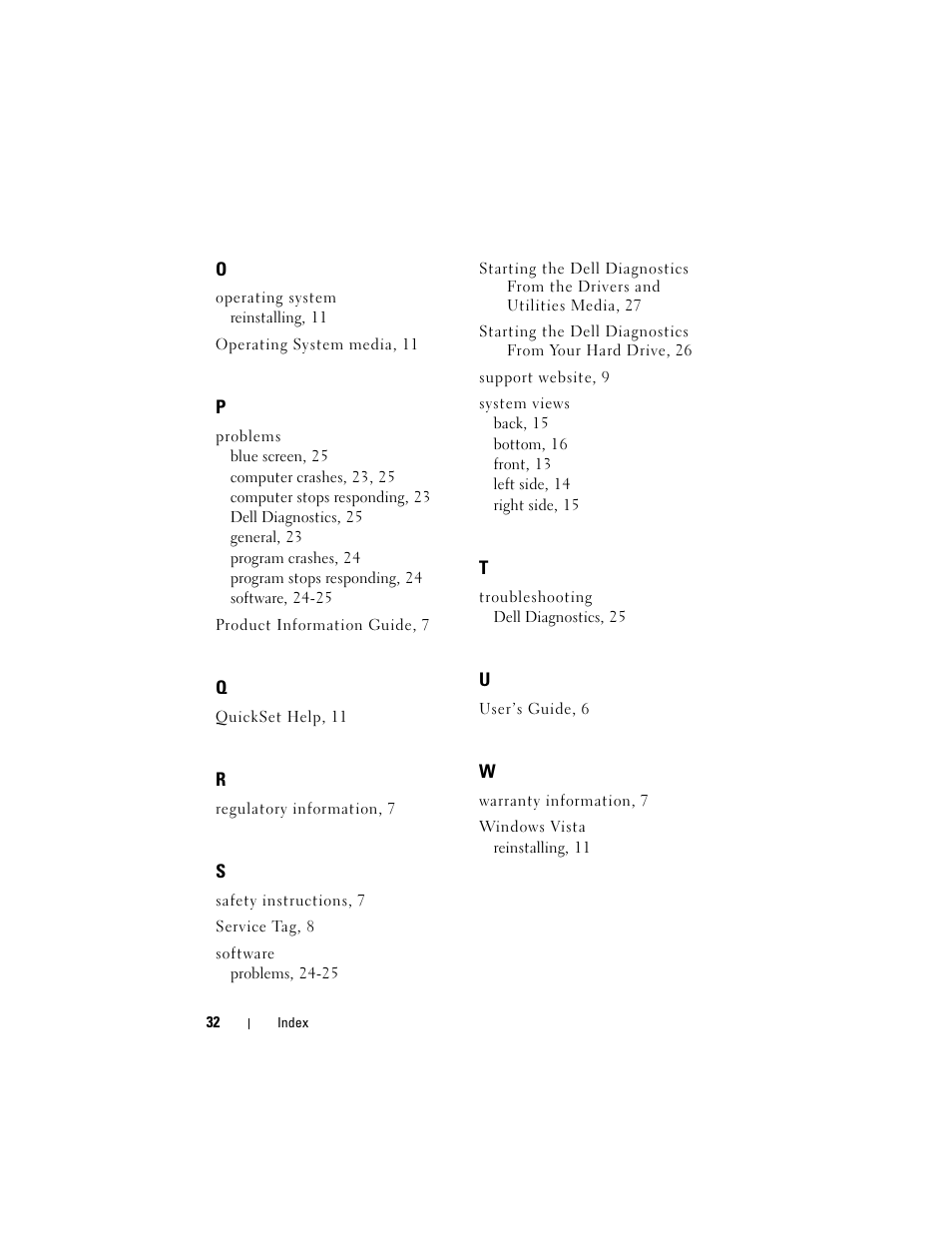 Dell Latitude XT (Late 2007) User Manual | Page 32 / 200