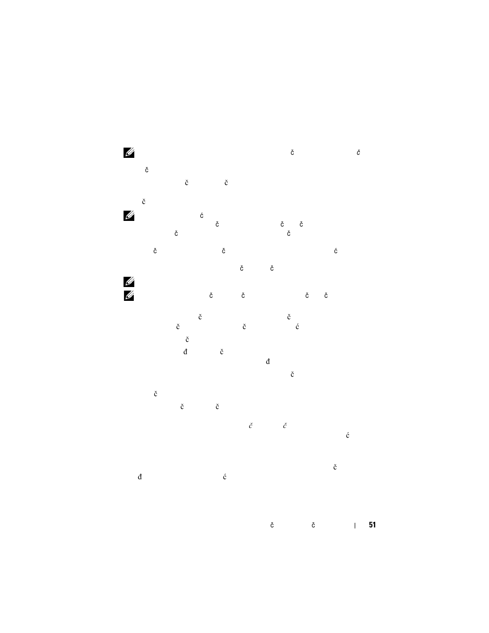 Izvedba baterije | Dell Latitude XT (Late 2007) User Manual | Page 51 / 200