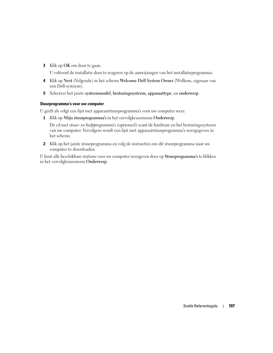 Dell OptiPlex GX280 User Manual | Page 107 / 260