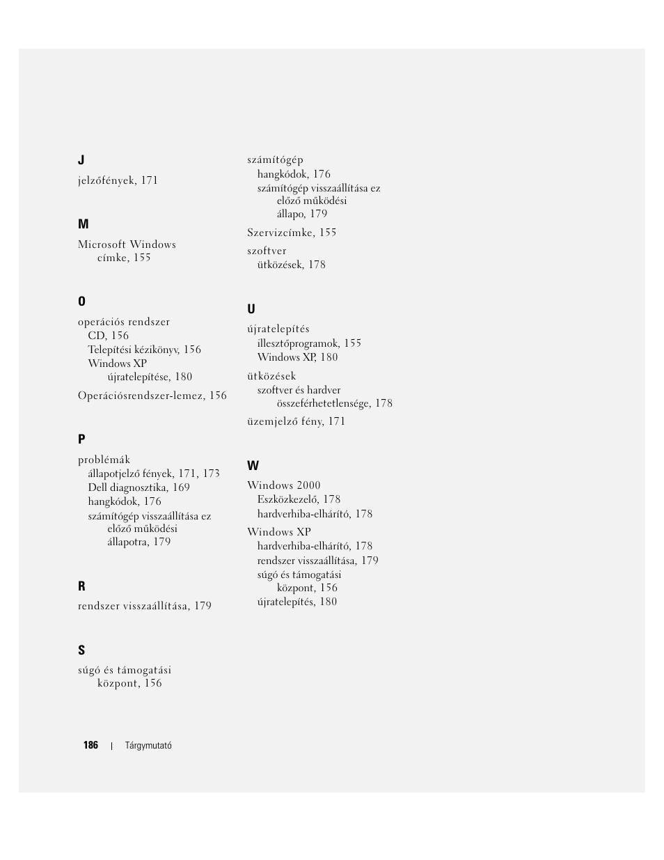 Dell OptiPlex GX280 User Manual | Page 186 / 260