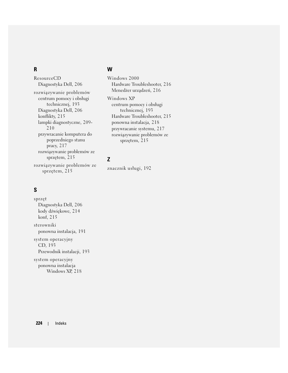 Dell OptiPlex GX280 User Manual | Page 224 / 260