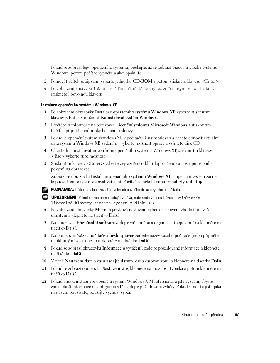 Dell OptiPlex GX280 User Manual | Page 67 / 260