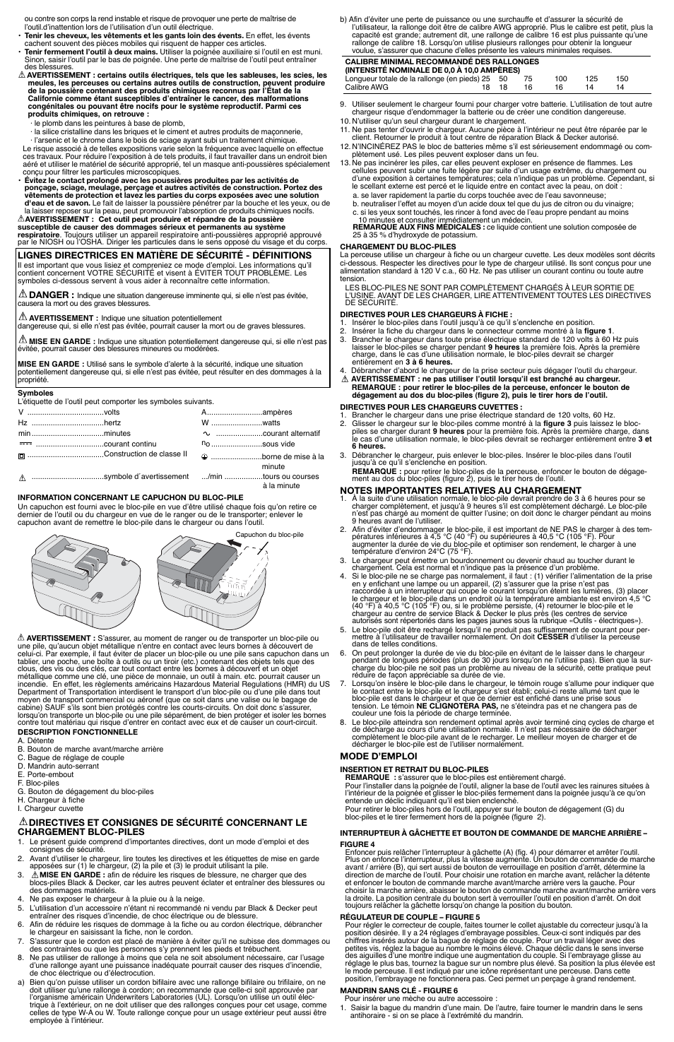 Black & Decker GCO9600 User Manual | Page 4 / 7