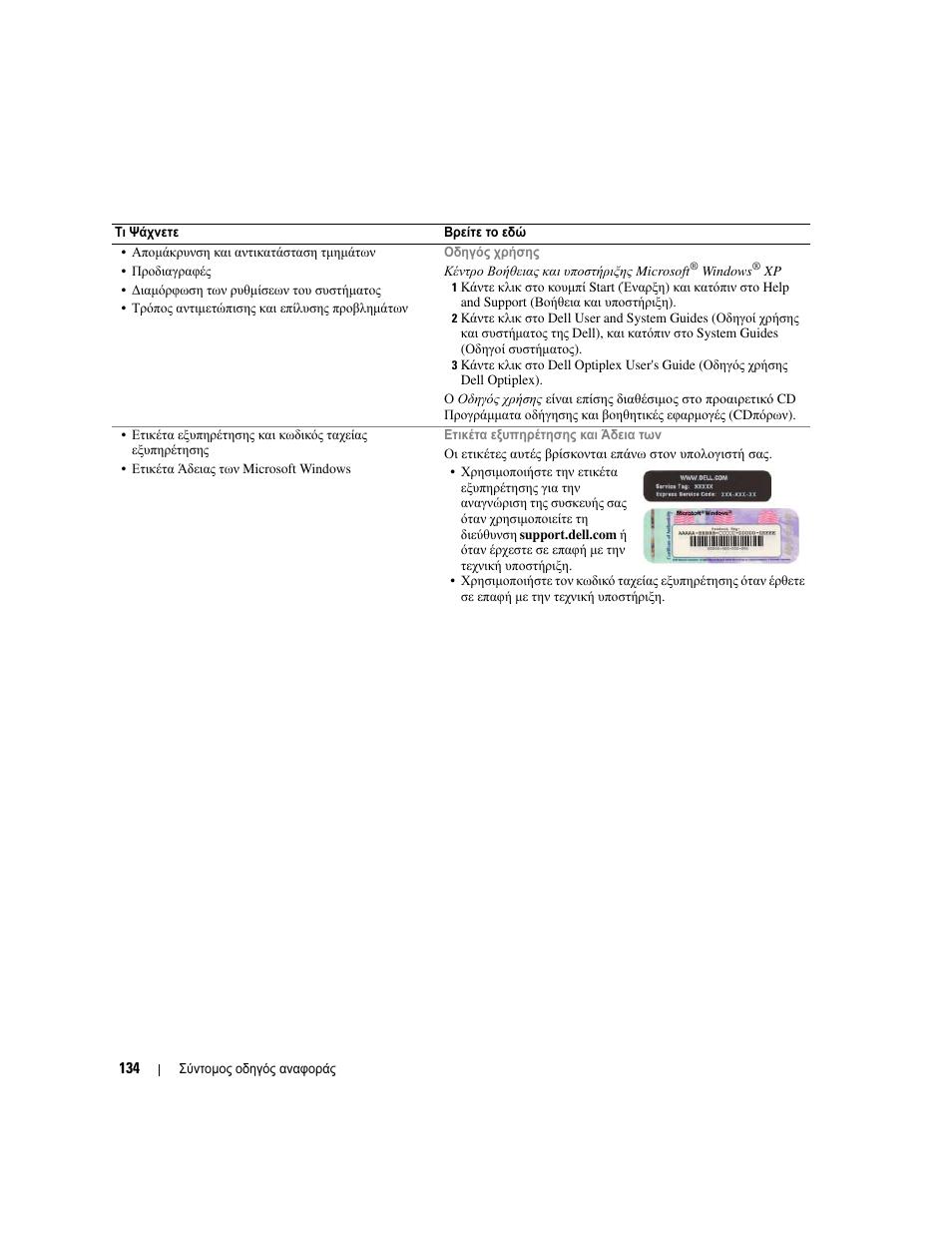Dell OptiPlex 210L User Manual | Page 134 / 300