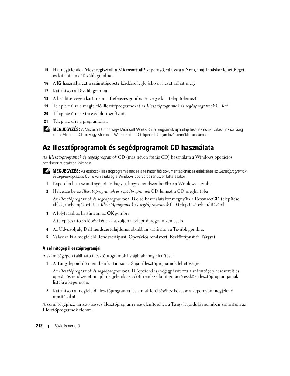 Dell OptiPlex 210L User Manual | Page 212 / 300