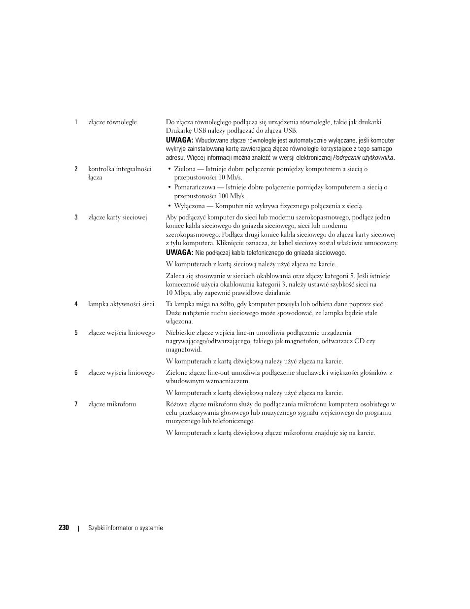 Dell OptiPlex 210L User Manual | Page 230 / 300