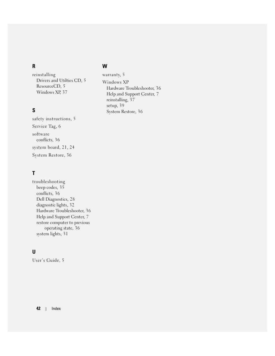 Dell OptiPlex 210L User Manual | Page 42 / 300