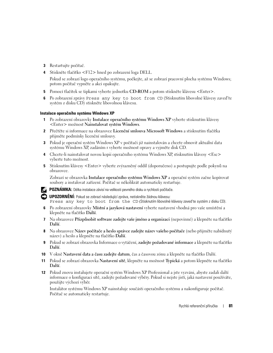 Dell OptiPlex 210L User Manual | Page 81 / 300