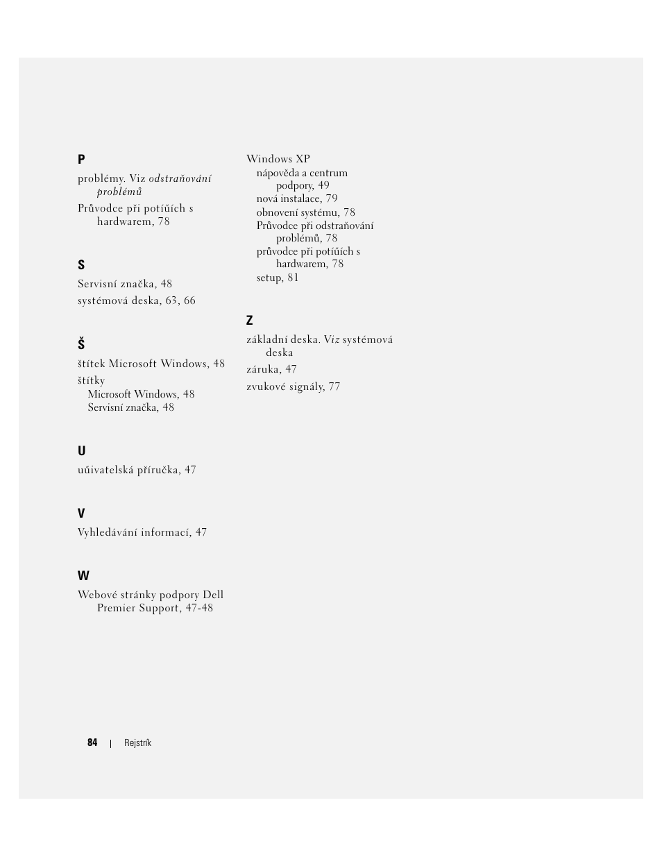 Dell OptiPlex 210L User Manual | Page 84 / 300