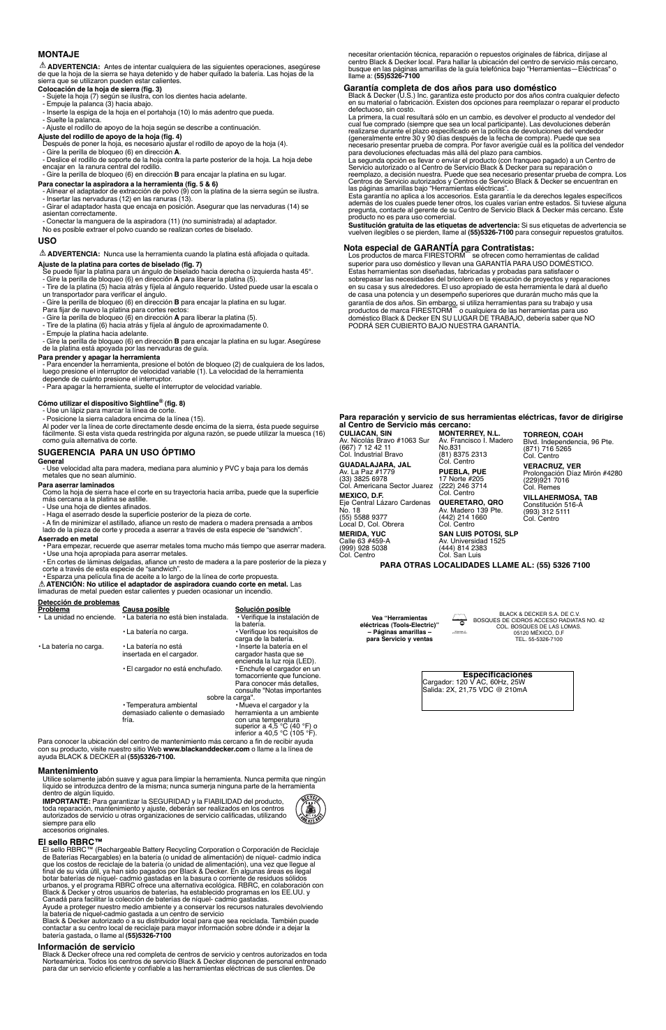 Black & Decker Fire Storm 5146961-02 User Manual | Page 7 / 7