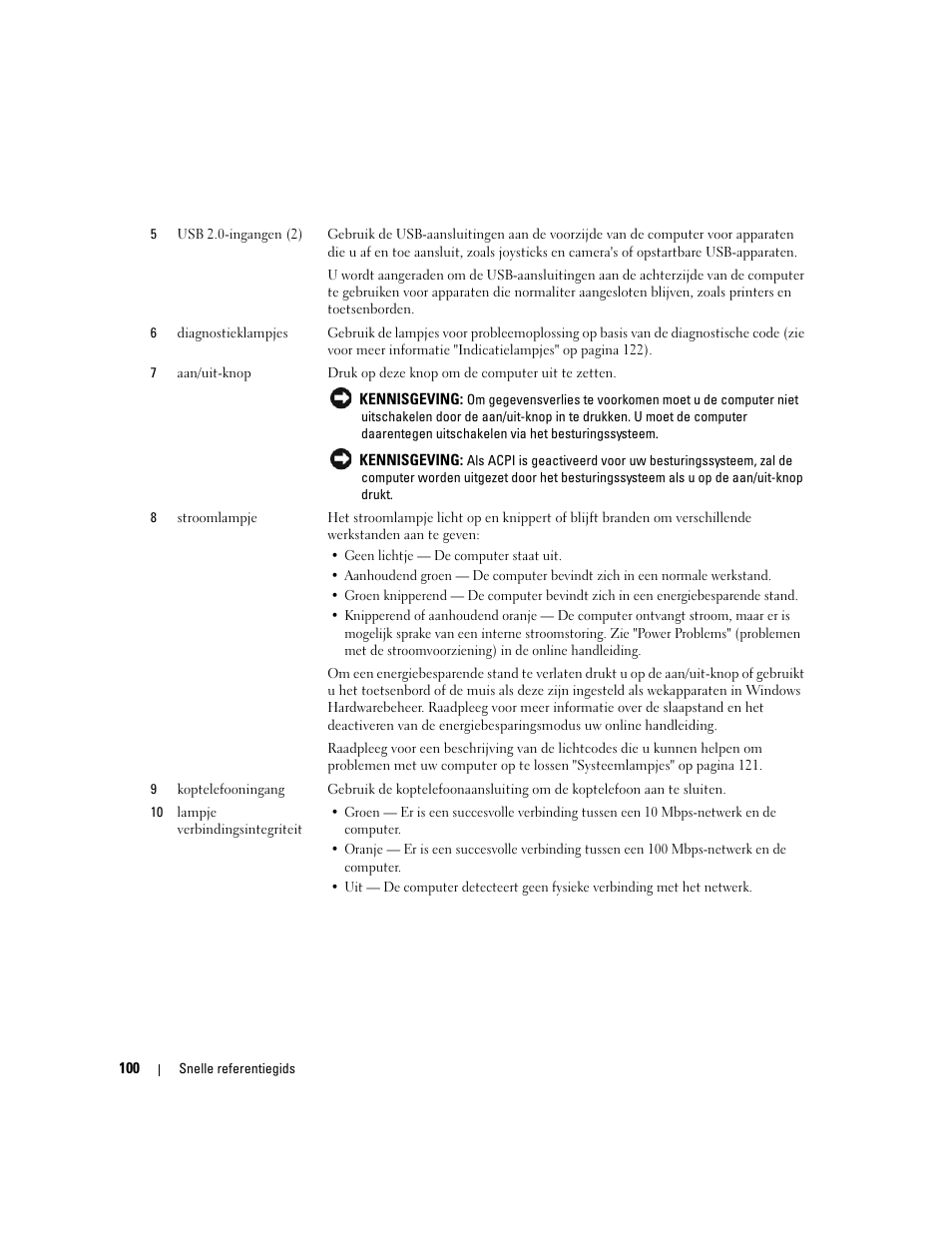Dell OptiPlex 320 User Manual | Page 100 / 312