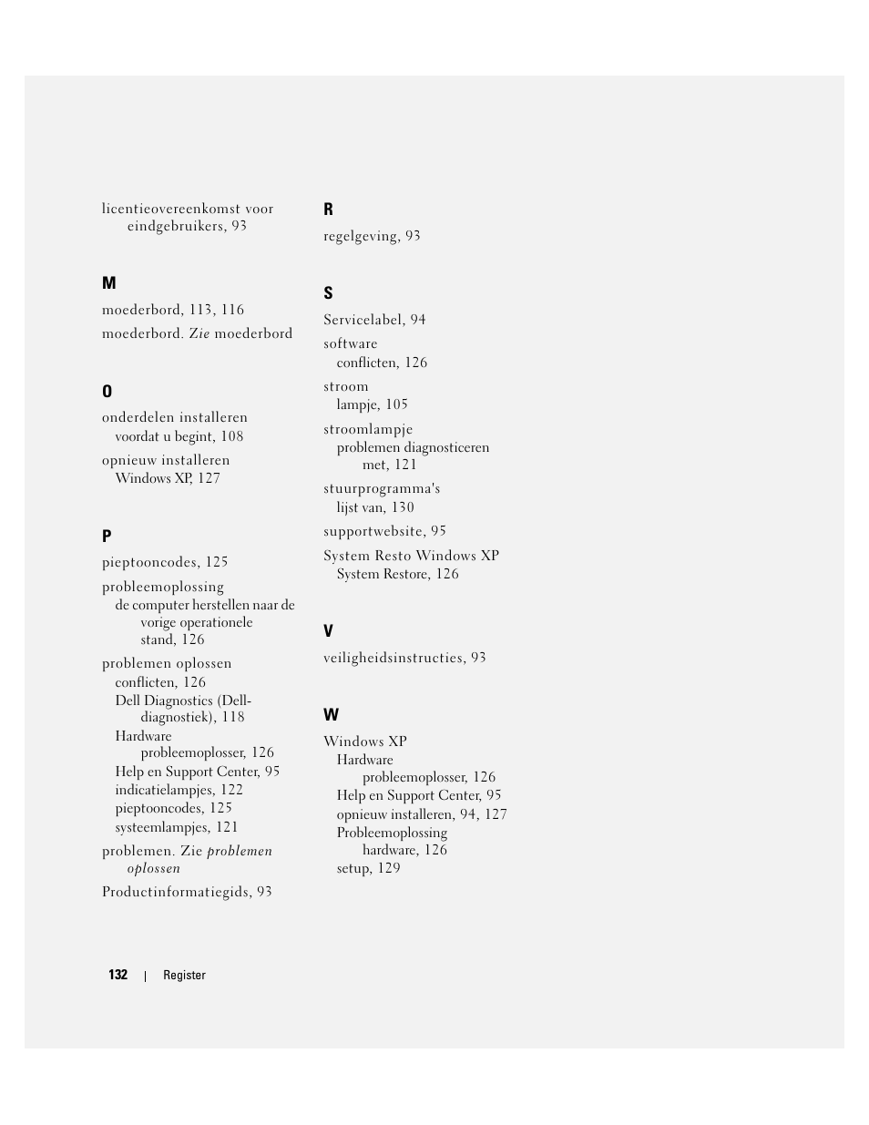 Dell OptiPlex 320 User Manual | Page 132 / 312