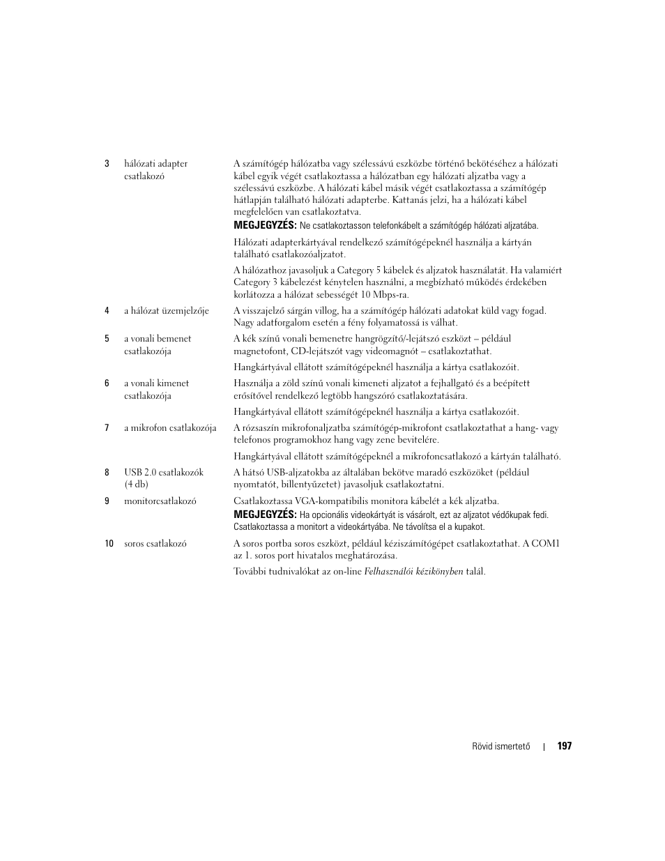 Dell OptiPlex 320 User Manual | Page 197 / 312