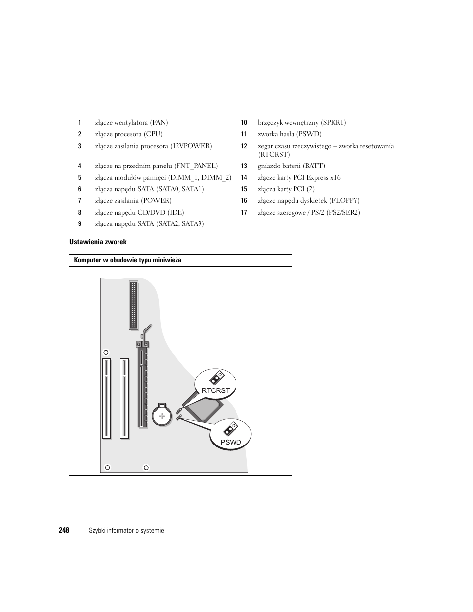 Dell OptiPlex 320 User Manual | Page 248 / 312