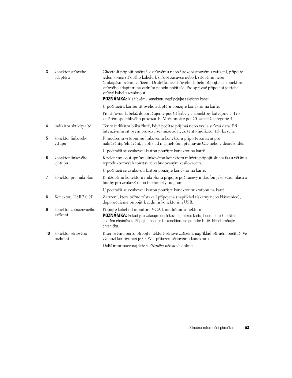 Dell OptiPlex 320 User Manual | Page 63 / 312