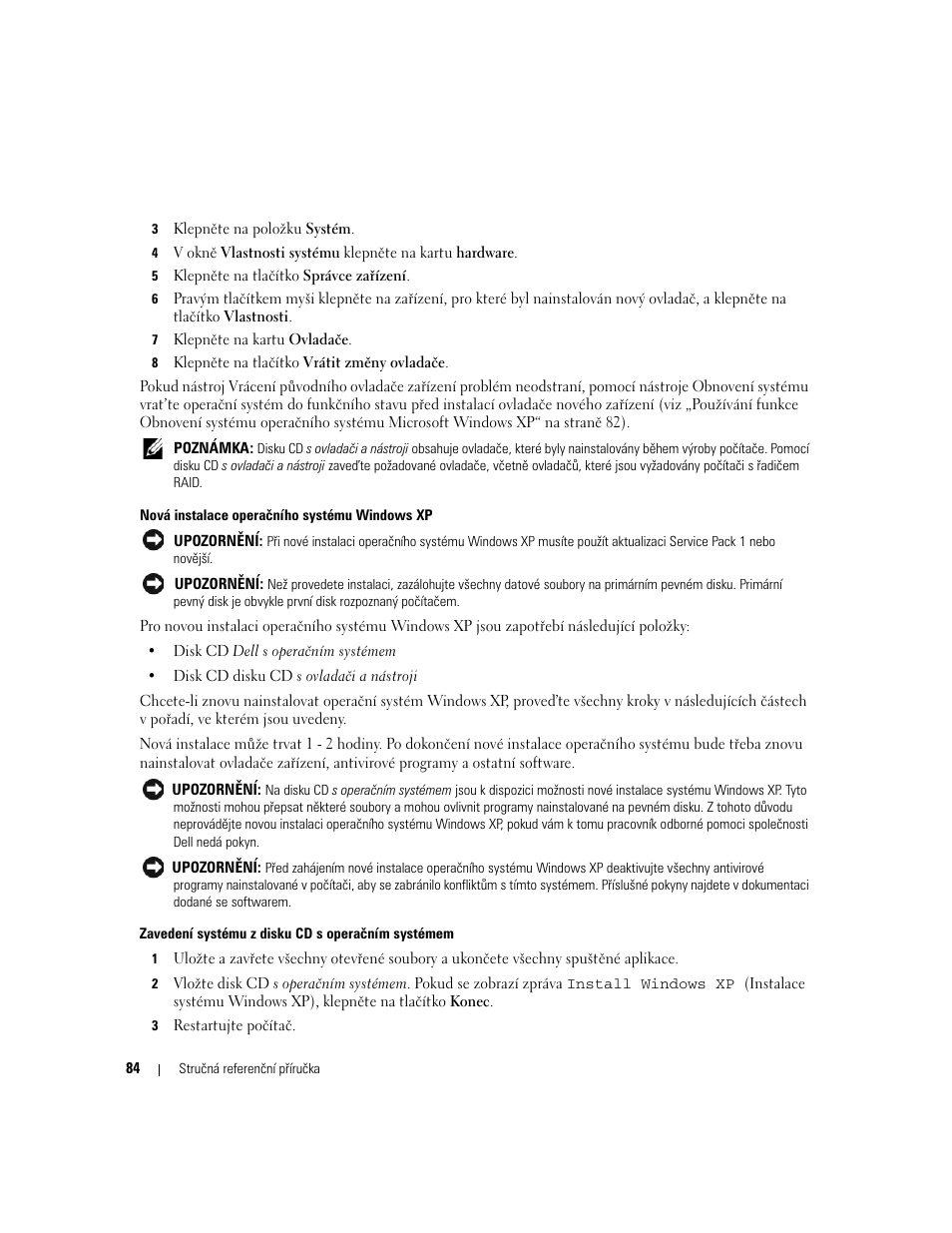 Dell OptiPlex 320 User Manual | Page 84 / 312