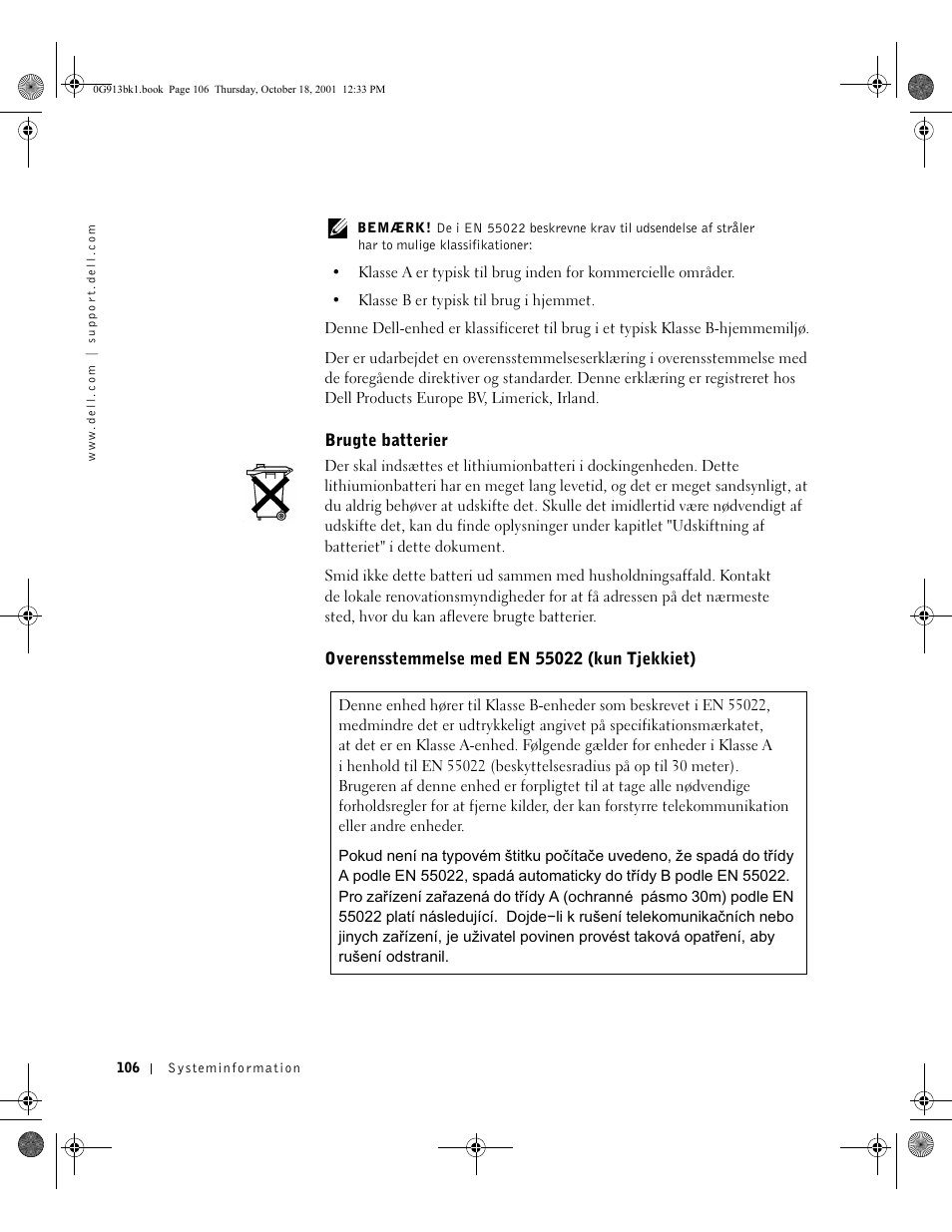 Dell C/Dock II Expansion Station User Manual | Page 108 / 532