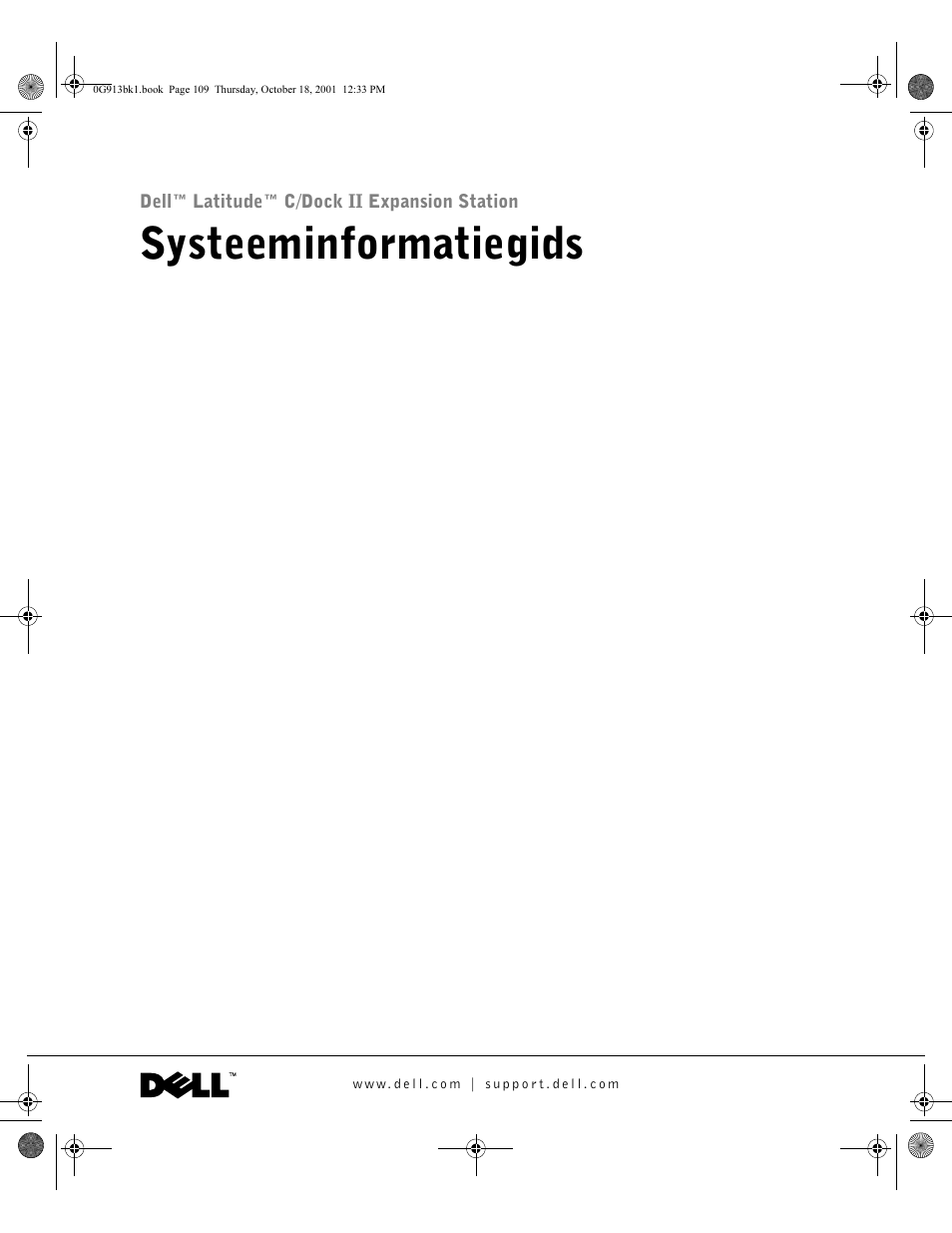 Systeeminformatiegids | Dell C/Dock II Expansion Station User Manual | Page 111 / 532