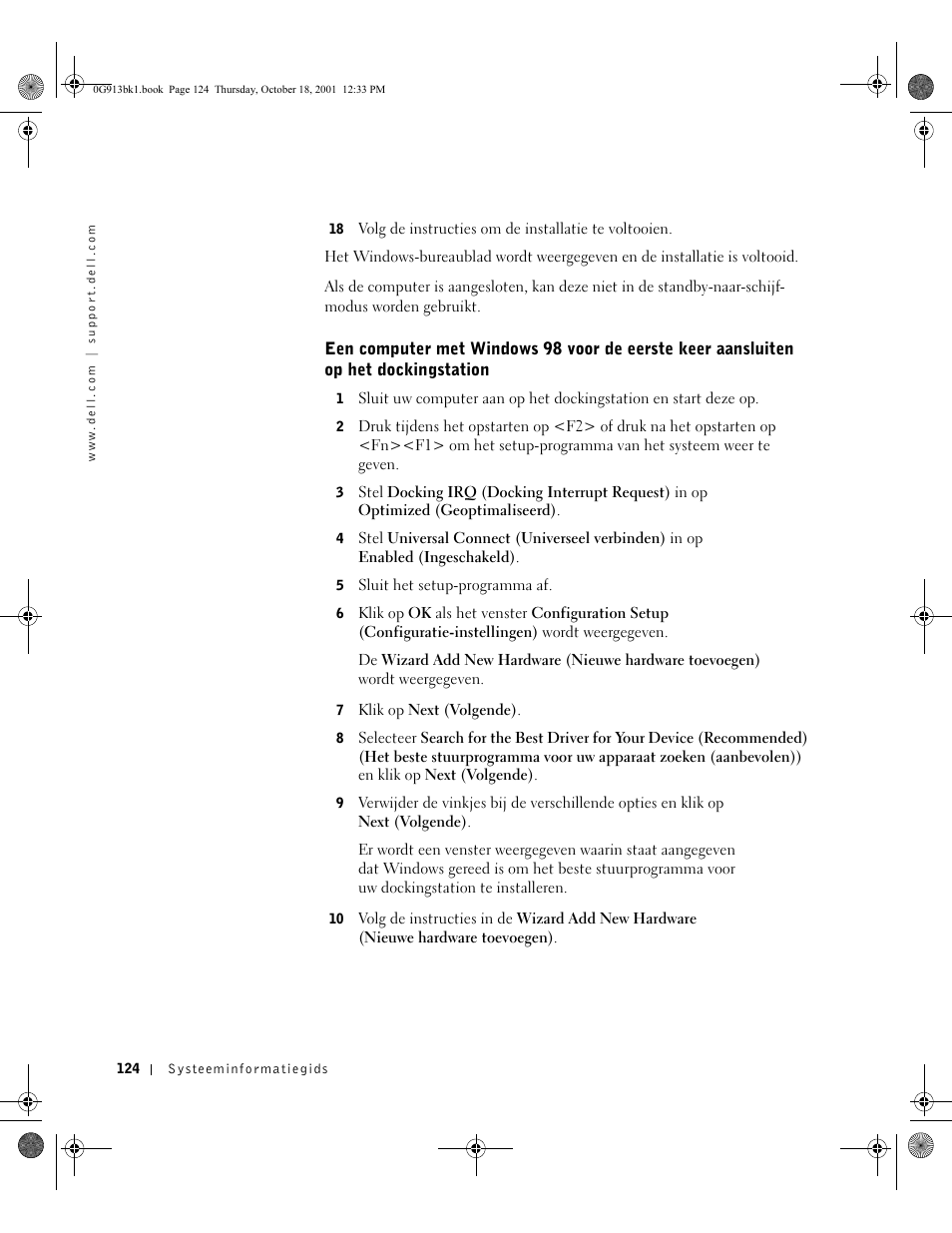 Dell C/Dock II Expansion Station User Manual | Page 126 / 532