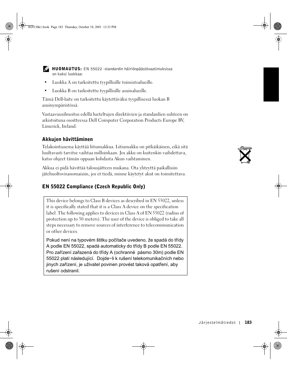 Dell C/Dock II Expansion Station User Manual | Page 185 / 532