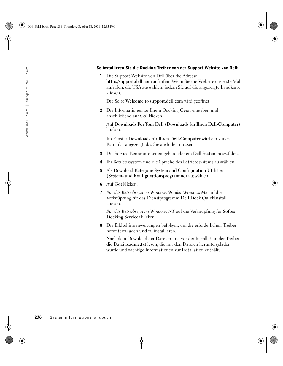 Dell C/Dock II Expansion Station User Manual | Page 238 / 532