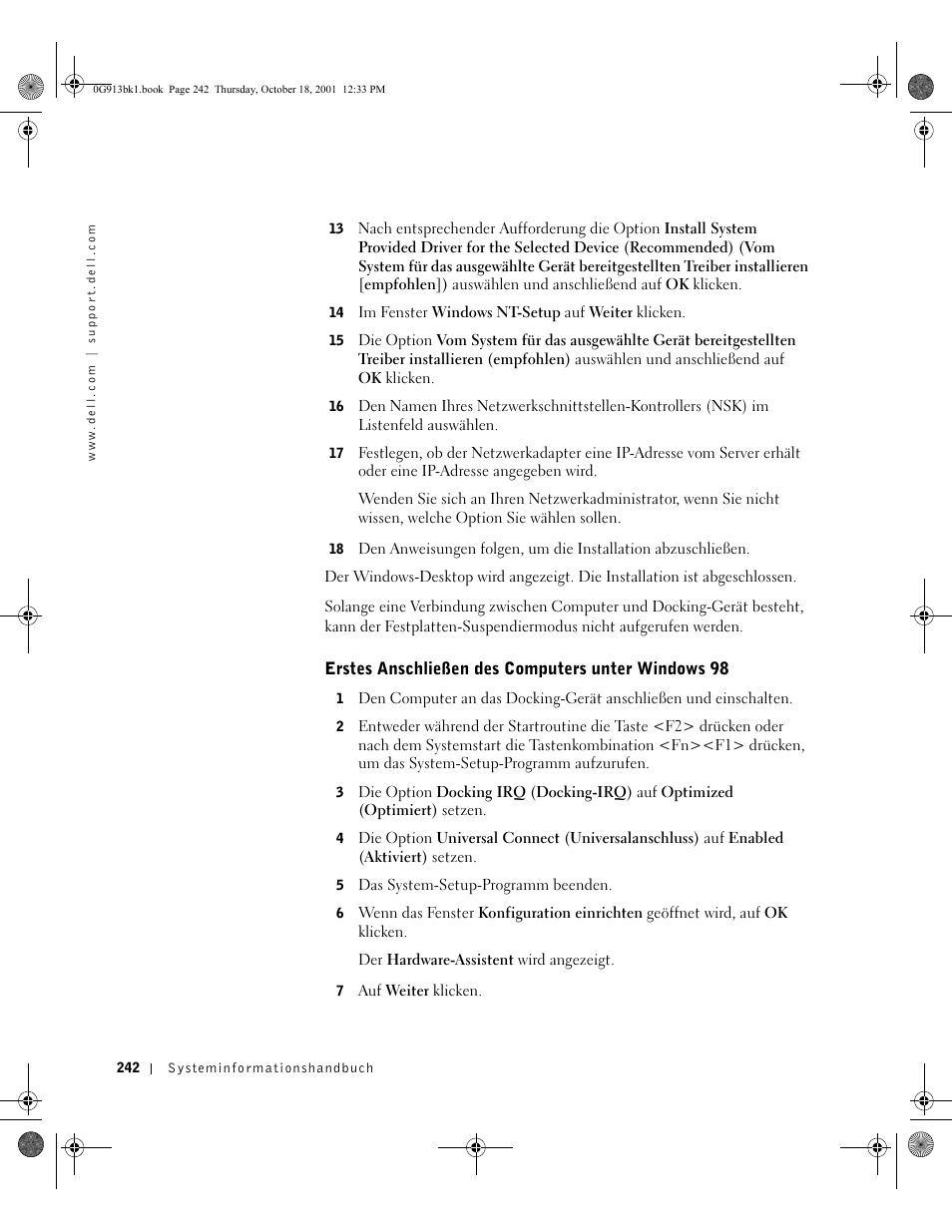 Dell C/Dock II Expansion Station User Manual | Page 244 / 532