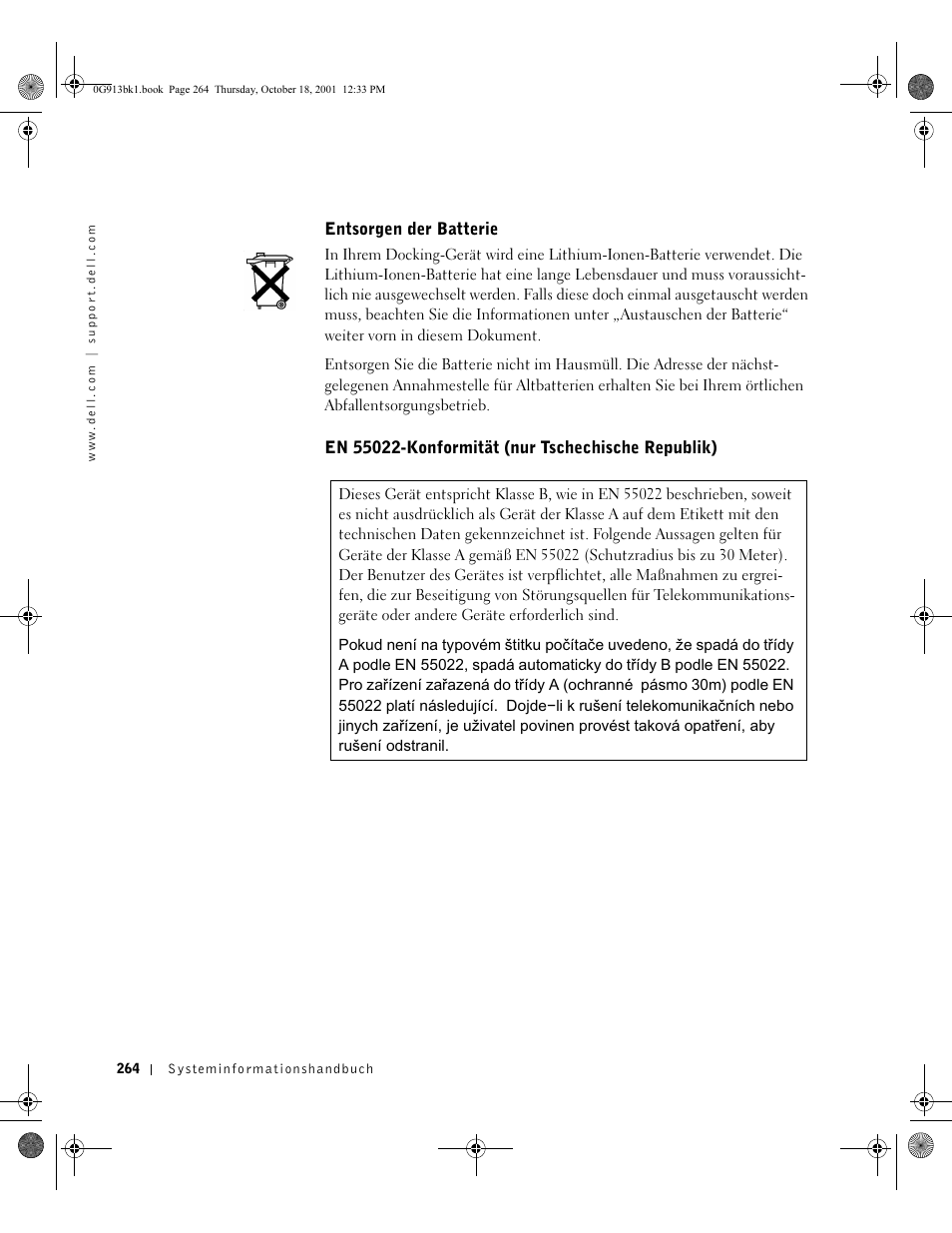 Dell C/Dock II Expansion Station User Manual | Page 266 / 532