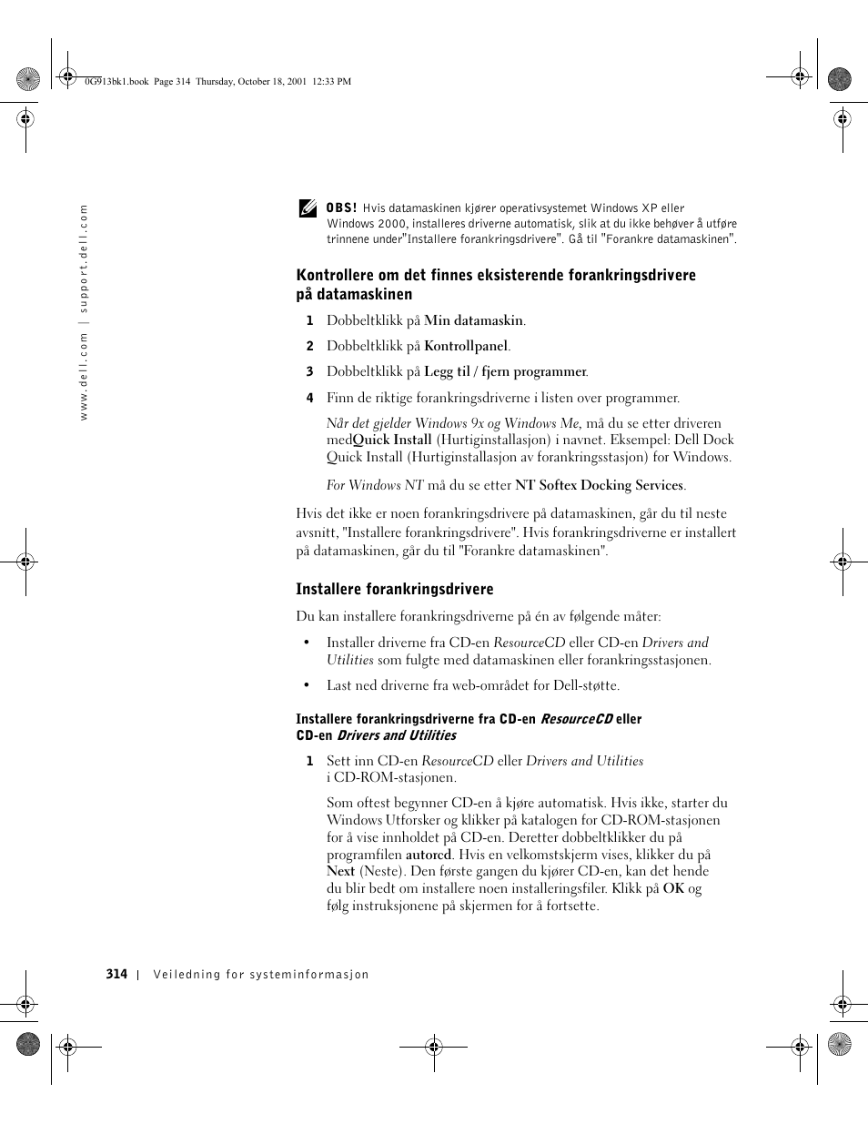 Dell C/Dock II Expansion Station User Manual | Page 316 / 532