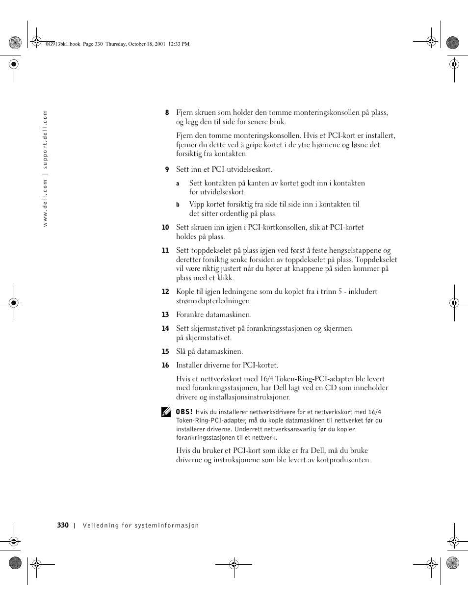 Dell C/Dock II Expansion Station User Manual | Page 332 / 532