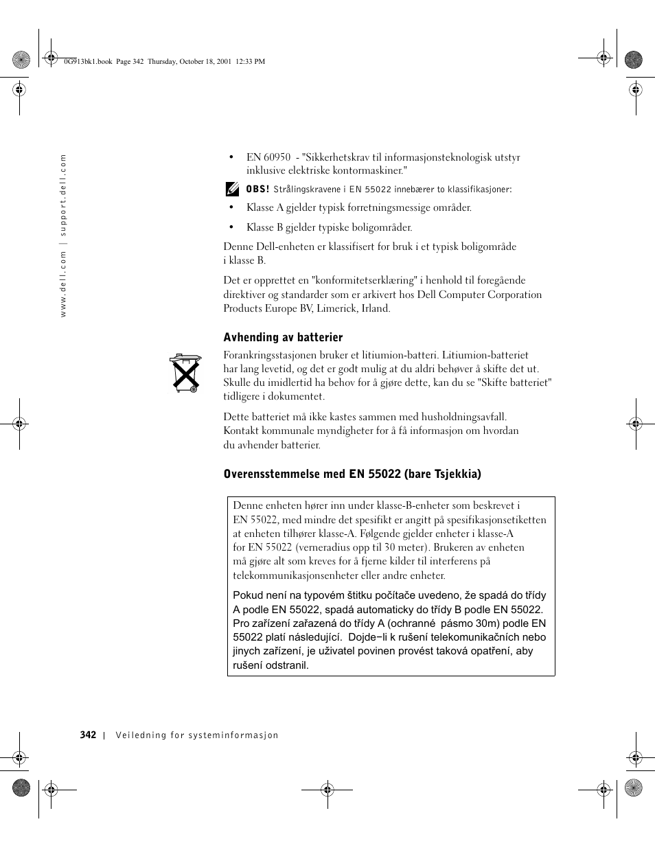 Dell C/Dock II Expansion Station User Manual | Page 344 / 532