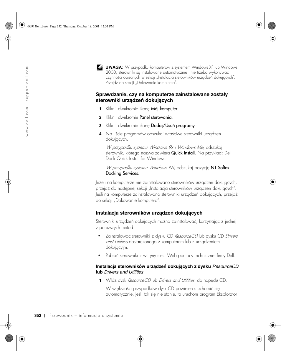 Dell C/Dock II Expansion Station User Manual | Page 354 / 532