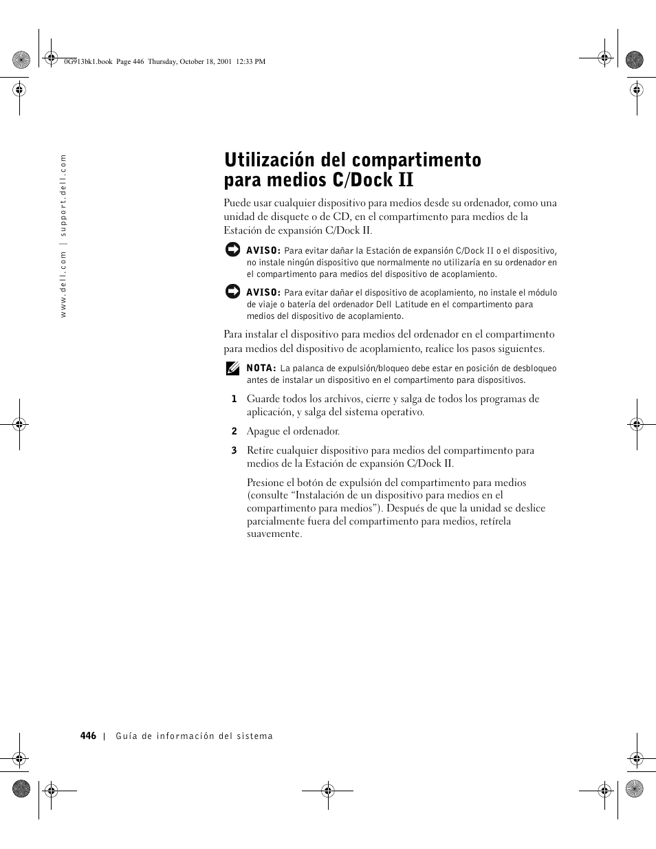 Dell C/Dock II Expansion Station User Manual | Page 448 / 532